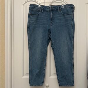 Madewell Blue Ankle Jeans